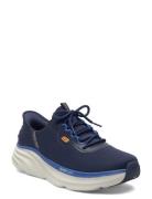 Men D'lux Vapor Low-top Sneakers Navy Skechers