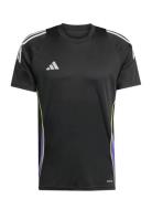 Tiro24 Jsy Sport T-Kortærmet Skjorte Black Adidas Performance