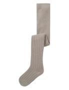 Nmmwakma Wo/Bl Structure Pantyhose Tights Cream Name It