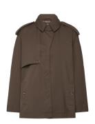 2Nd Willomy - Dense Cotton Trenchcoat Frakke Brown 2NDDAY