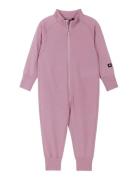 Wool Overall, Parvin Langærmet Body Pink Reima