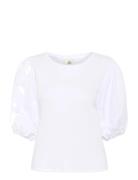 Kboda Tee Tops T-shirts & Tops Short-sleeved White Karen By Simonsen