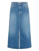 Sabelapw Sk Skirts Knee-length & Midi Skirts Blue Part Two