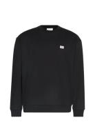 Ls Eu 350Terry Badge Cn Swtshrt Tops Sweatshirts & Hoodies Sweatshirts...