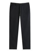 Denton Printed Structure Chino Bottoms Trousers Casual Navy Tommy Hilf...