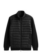 Mix Media Ess Rwb Stand Collar Foret Jakke Black Tommy Hilfiger