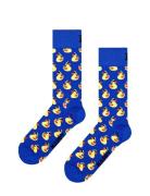 Rubber Duck Sock Lingerie Socks Regular Socks Blue Happy Socks