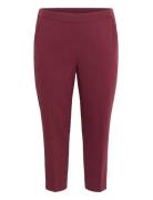 Kcsakira Cropped Pants Bottoms Trousers Suitpants Red Kaffe Curve