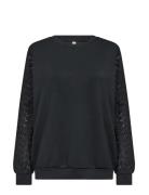 Sc-Banu Tops Sweatshirts & Hoodies Sweatshirts Black Soyaconcept