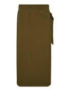 Sc-Siham Skirts Knee-length & Midi Skirts Khaki Green Soyaconcept