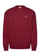 Ls Eu 350Terry Monogram Cn Swtsh Tops Sweatshirts & Hoodies Sweatshirt...