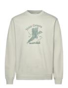 Sprint Sweatshirt Tops Sweatshirts & Hoodies Sweatshirts Green Makia
