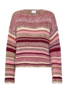 Leah Knit Tops Knitwear Jumpers Pink Noella