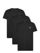 3Xpack Tee Designers T-Kortærmet Skjorte Black Timberland