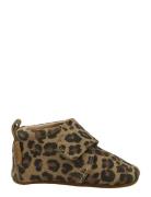 Prewalker Suede Slippers Hjemmesko Brown Mikk-line