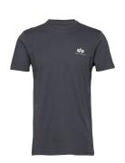 Basic T Small Logo Designers T-Kortærmet Skjorte Grey Alpha Industries