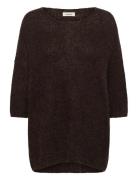 Sltuesday Jumper Tops Knitwear Jumpers Brown Soaked In Luxury