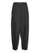Zellaiw Barrel Pant Bottoms Trousers Suitpants Black InWear