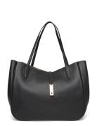 Small Grain-P Id Tote-Tte-Med Bags Totes Black Polo Ralph Lauren