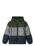 Nkmmontel Puffer Jacket Ref Detail Foret Jakke Multi/patterned Name It