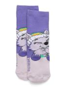Socks Strømper Non-slip Purple Paw Patrol