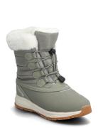 Equip Warm Wp Zip Vinterstøvler Med Snøre Green Viking