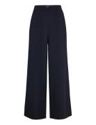 Laurafv Bottoms Trousers Wide Leg Navy FIVEUNITS