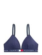 Rp Triangle Lingerie Bras & Tops Soft Bras Non Wired Bras Navy Tommy H...