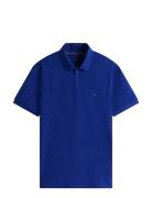 Performance Pique Zip Polo Tops Polos Short-sleeved Blue Tommy Hilfige...