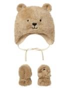 Nbnmatuta Teddy Set4 Accessories Headwear Hats Baby Hats Multi/pattern...