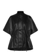 Poncho Revival Richmond Læderjakke Skindjakke Black Desigual