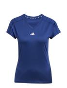 We Min T Sport T-shirts & Tops Short-sleeved Navy Adidas Performance