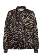 Lovella Tops Blouses Long-sleeved Black Munthe