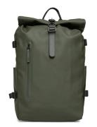 Rolltop Rucksack Large W3 Rygsæk Taske Green Rains