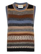 Lytti Vests Knitted Vests Brown Munthe