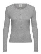 Grace Tops T-shirts & Tops Long-sleeved Grey Munthe