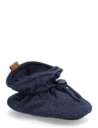 Glitter Textile Slippers Slippers Hjemmesko Navy Melton