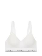 Lift Bralette Lingerie Bras & Tops Soft Bras Bralette White Calvin Kle...