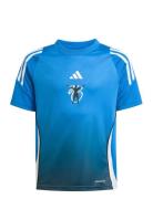 Jb Tr Jsy Y Tops T-Kortærmet Skjorte Blue Adidas Performance