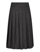 Mmkait Penza Skirt Skirts Knee-length & Midi Skirts Black MOS MOSH