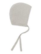 Knitted Bonnet Accessories Headwear Hats Baby Hats Beige Mango