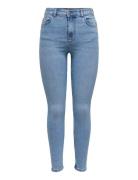 Jdymoon Hw Skinny Jeans Medbluednm Noos Bottoms Jeans Skinny Blue JDY