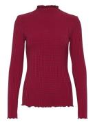 5X5 Stripe Trutte Tee Ls Tops T-shirts & Tops Long-sleeved Red Mads Nø...
