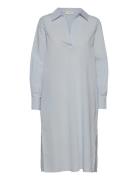 Lr-Oya Knælang Kjole Blue Levete Room