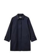 Filippasw Coat Tynd Frakke Navy Sofie Schnoor