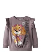 Nmfsanna Paw Sweat Bru Noos Cplg Tops Sweatshirts & Hoodies Sweatshirt...