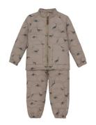 Thermal Set Soft, Aop Outerwear Thermo Outerwear Thermo Sets Beige En ...