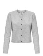 Jdychloe Life L/S Cardigan Knt Noos Tops Knitwear Cardigans Grey JDY