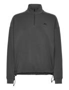Airy Zip Sweatshirt Tops Sweatshirts & Hoodies Sweatshirts Grey J. Lin...