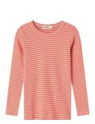 Tani Tops T-shirts Long-sleeved T-Skjorte Red MarMar Copenhagen